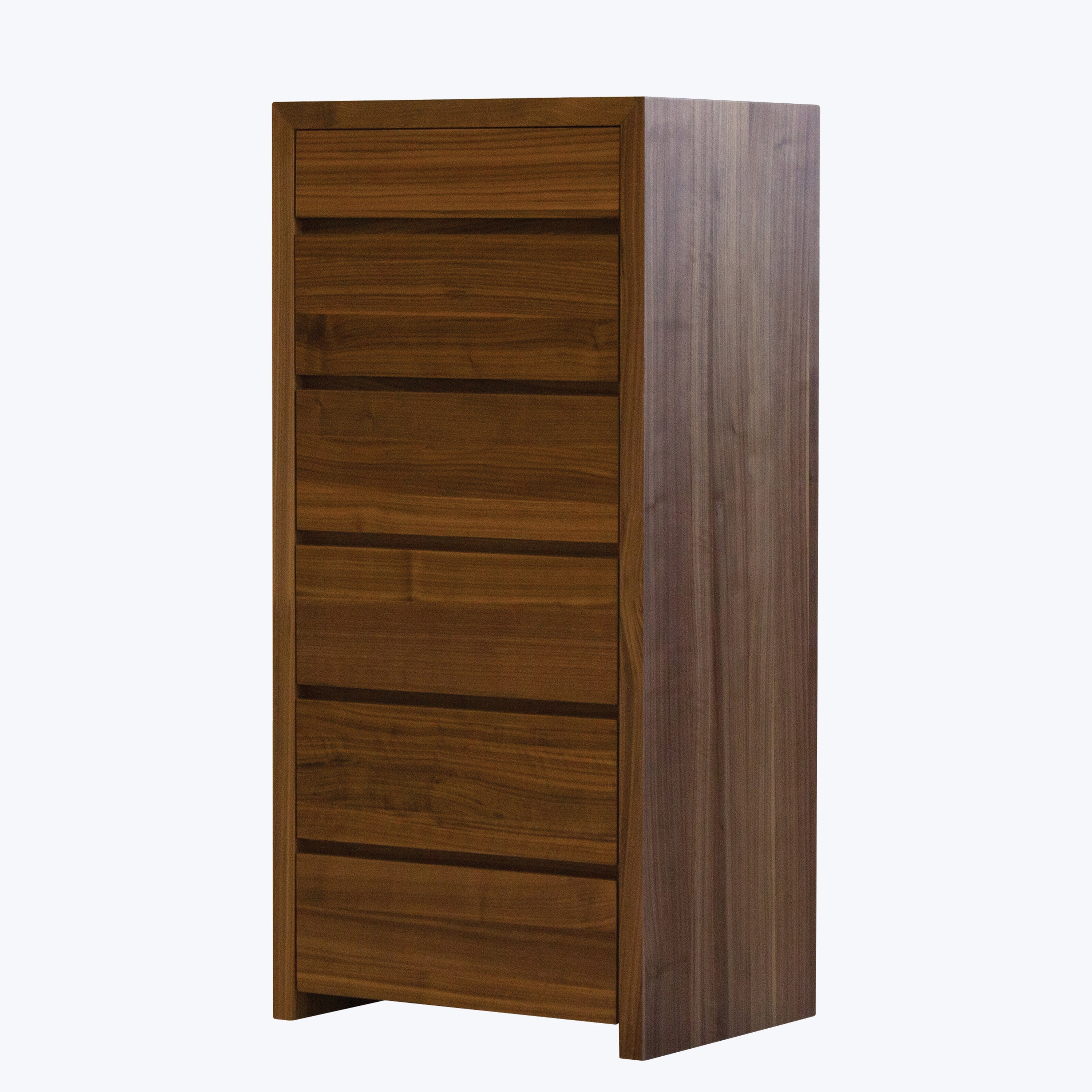 Stowe Walnut 6-Drawer Chest