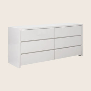Stowe Lacquer Dresser White