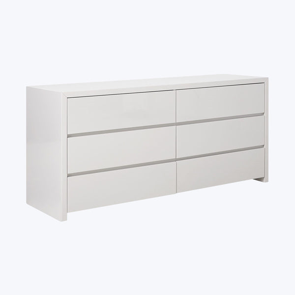 Stowe Lacquer Dresser White