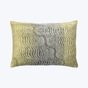 Torsion Woven Jacquard Lumbar Pillow Cactus 14" x 20"