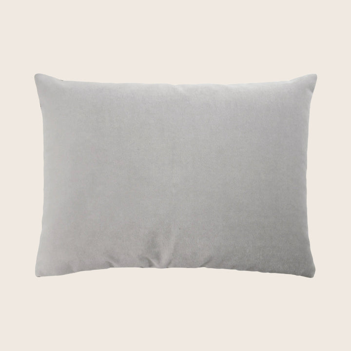 Torsion Woven Jacquard Lumbar Pillow Storm