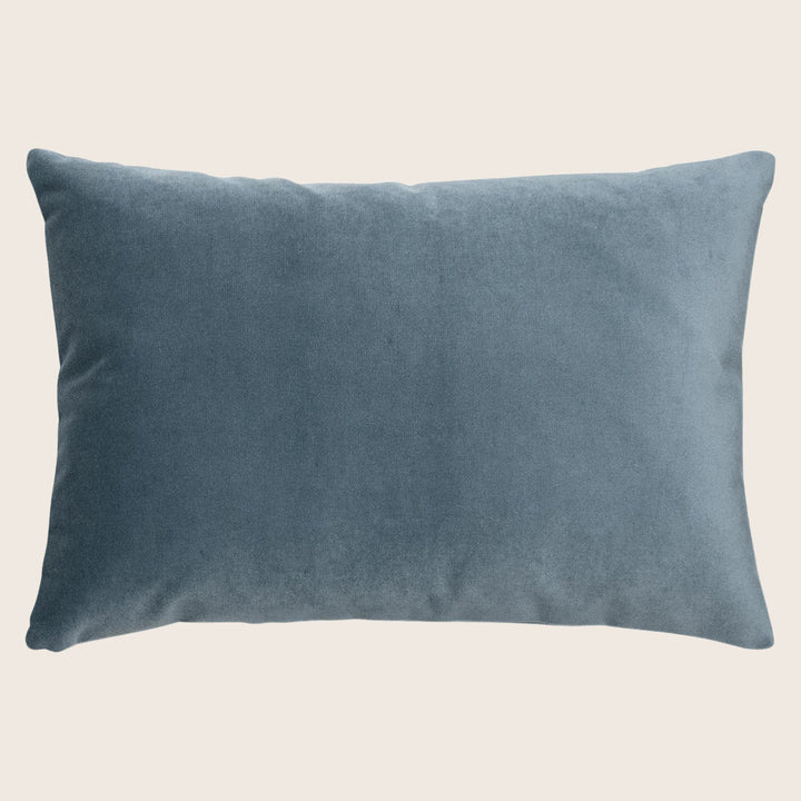 Rousseau Woven Jacquard Lumbar Pillow Storm
