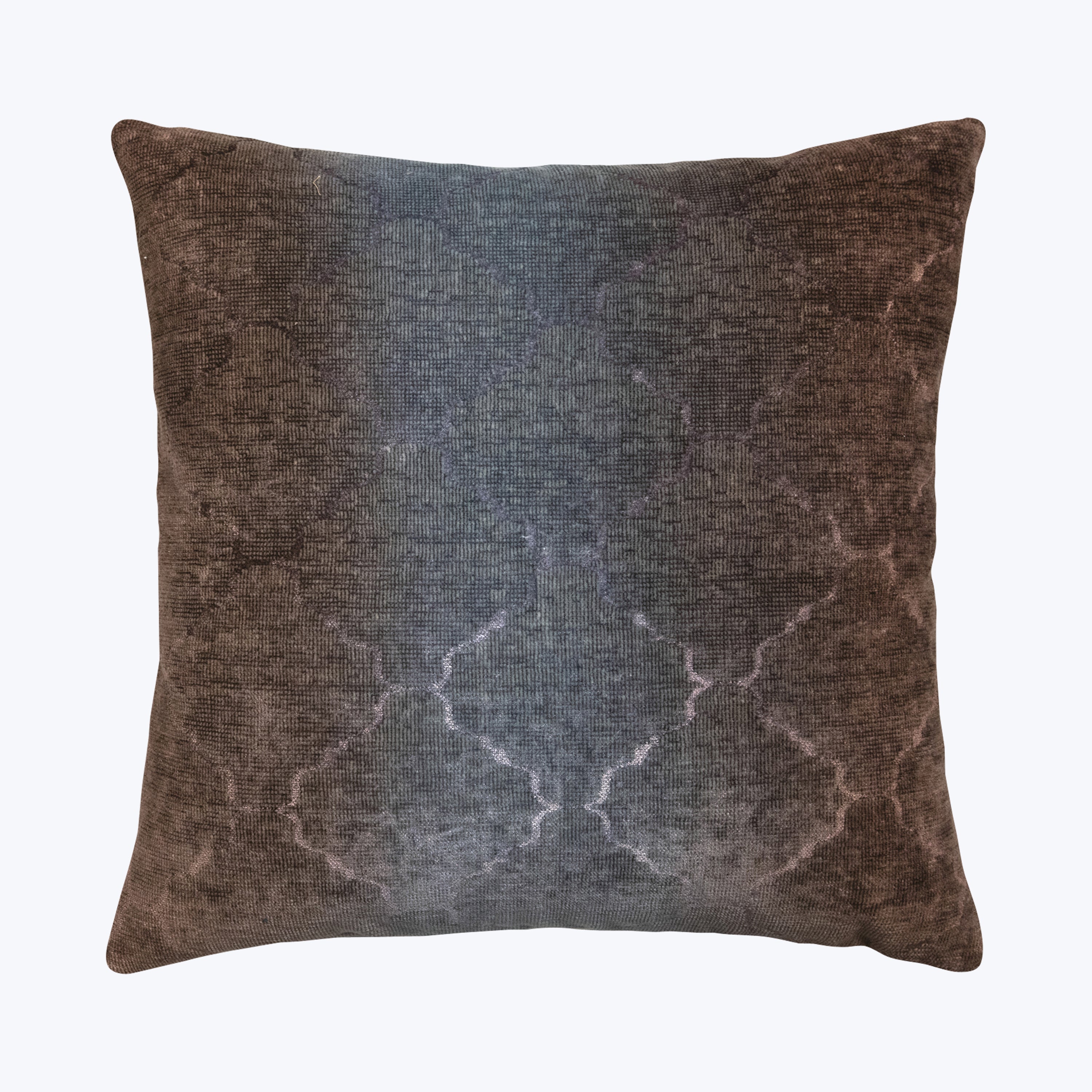 Medallion Woven Jacquard Pillow Agave 22" x 22"