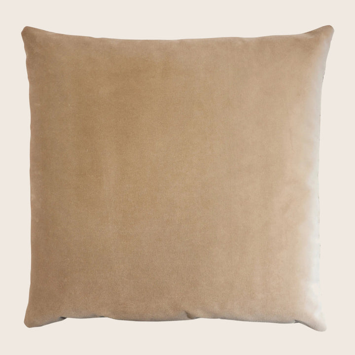 Medallion Woven Jacquard Pillow Maize