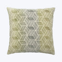 Entwined Woven Jacquard Pillow Cactus 22" x 22"