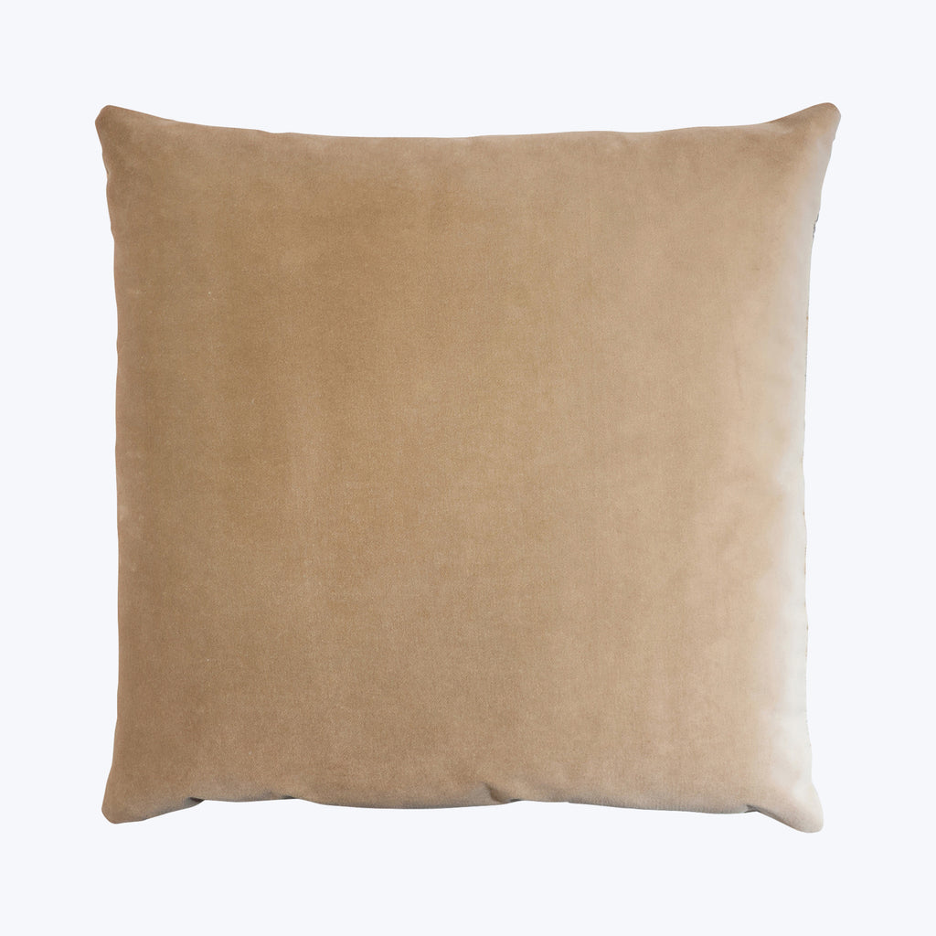 Entwined Woven Jacquard Pillow Gold 22" x 22"