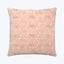 Entwined Woven Jacquard Pillow Peach 22" x 22"