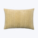 Morpho Woven Jacquard Lumbar Pillow Gold 14" x 20"