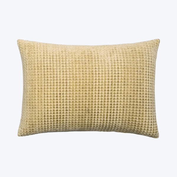 Morpho Woven Jacquard Lumbar Pillow Gold 14" x 20"