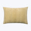 Morpho Woven Jacquard Lumbar Pillow Gold 14" x 20"