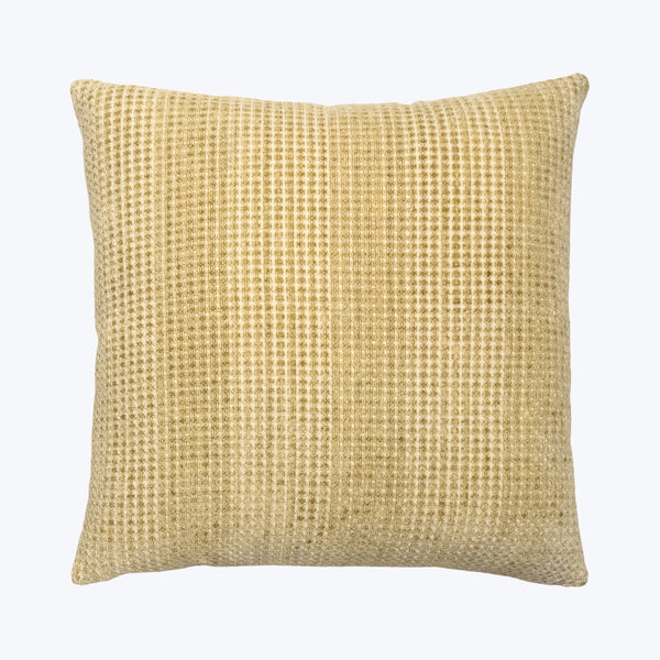 Morpho Woven Jacquard Pillow Gold 22" x 22"