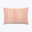 Morpho Woven Jacquard Lumbar Pillow Peach 14" x 20"