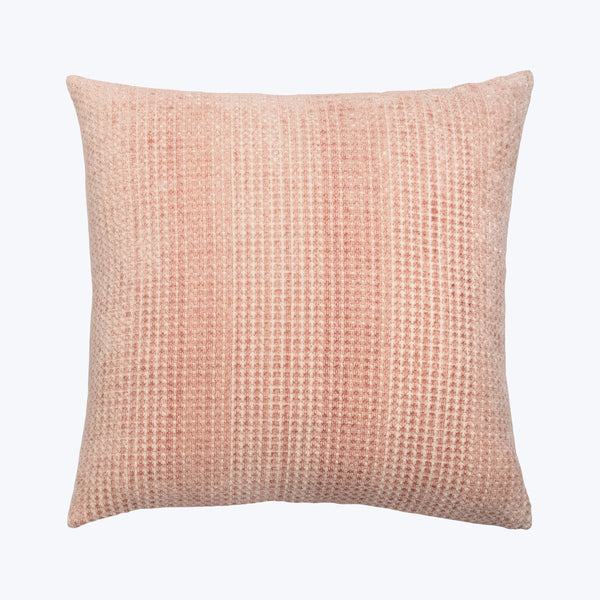 Morpho Woven Jacquard Pillow Peach 22" x 22"