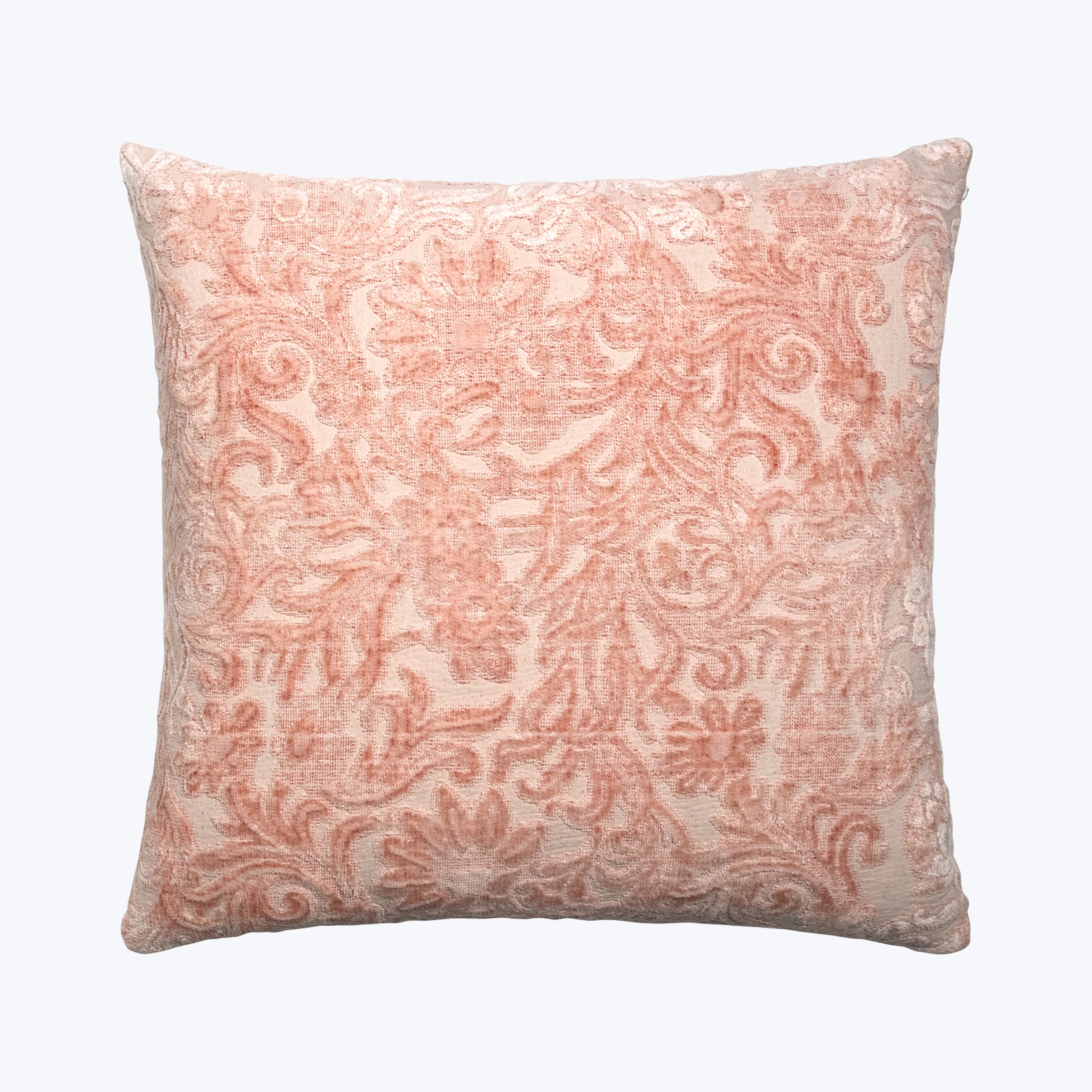 Prospect Park Woven Jacquard Pillow Peach 22" x 22"