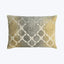 Trellis Woven Jacquard Lumbar Pillow Maize 14" x 20"