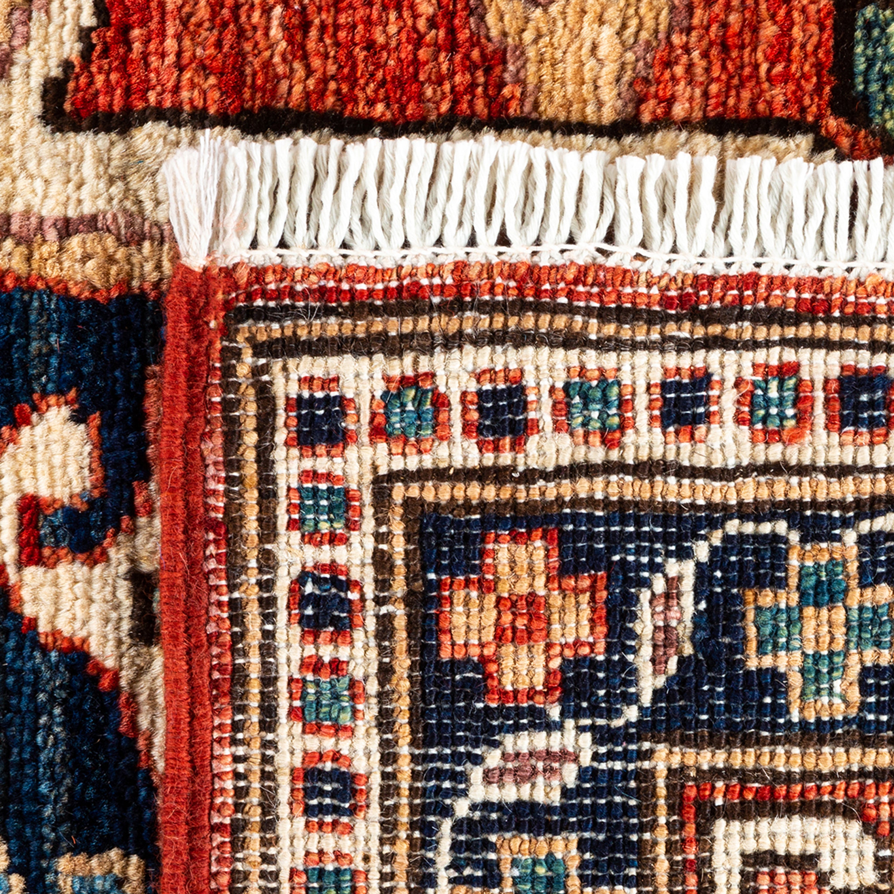 Traditional Serapi Wool Rug - 6' 3" x 8' 9"