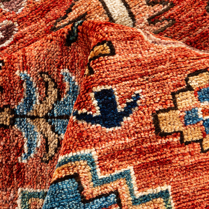 Traditional Serapi Wool Rug - 6' 3" x 8' 9"