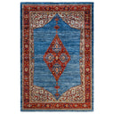 Traditional Serapi Wool Rug - 6' 3" x 9' 4"