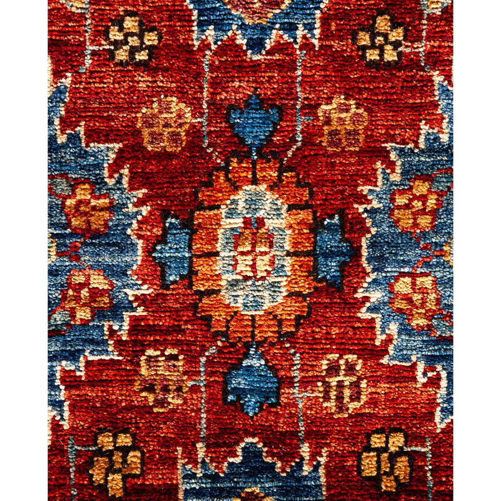 Traditional Serapi Wool Rug - 6' 3" x 9' 4"