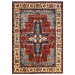 Traditional Serapi Wool Rug - 6' 1" x 8' 10"