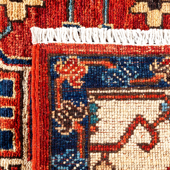 Traditional Serapi Wool Rug - 6' 1" x 8' 10"