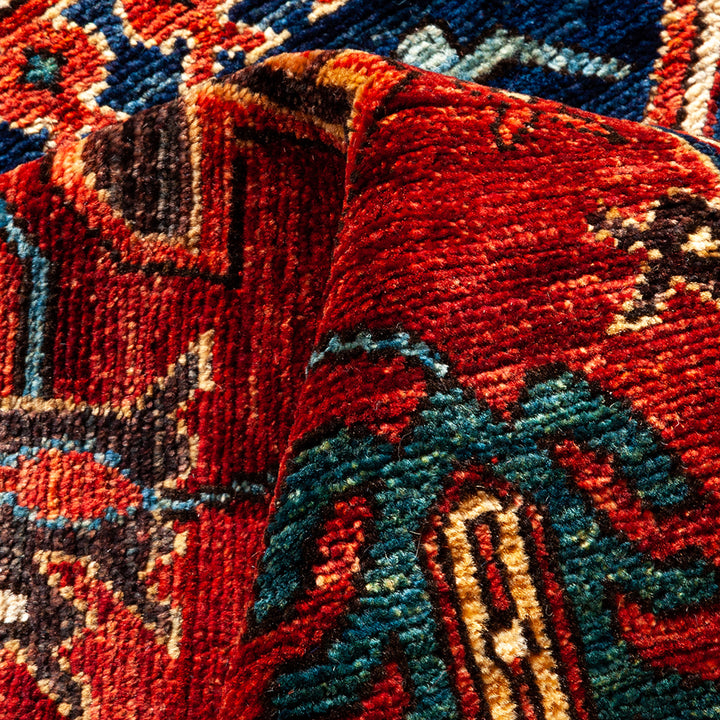 Traditional Serapi Wool Rug - 6' 1" x 8' 10"