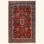 Traditional Serapi Wool Rug - 5' 10" x 9' 1"