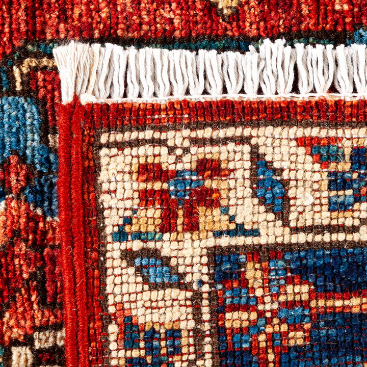 Traditional Serapi Wool Rug - 5' 10" x 9' 1"