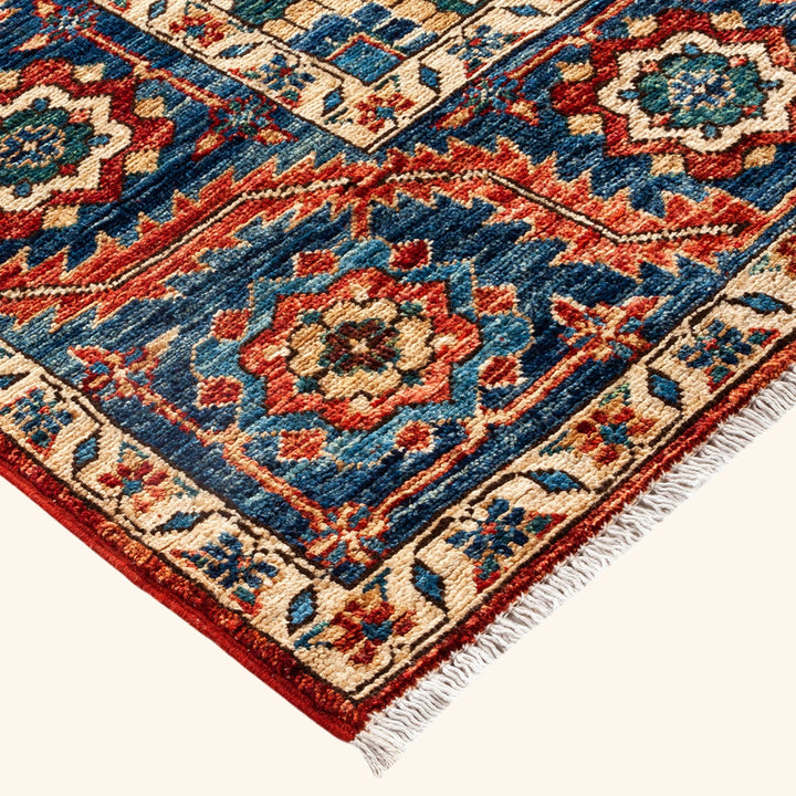 Traditional Serapi Wool Rug - 5' 10" x 9' 1"