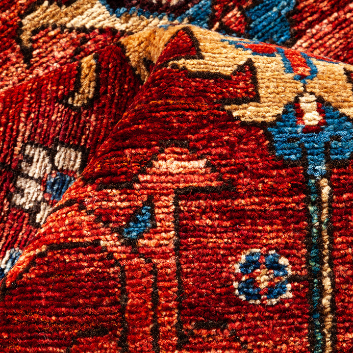Traditional Serapi Wool Rug - 5' 10" x 9' 1"