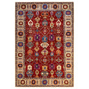 Traditional Serapi Wool Rug - 6' 5" x 9' 4"