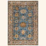 Traditional Serapi Wool Rug - 6' 2" x 8' 10"