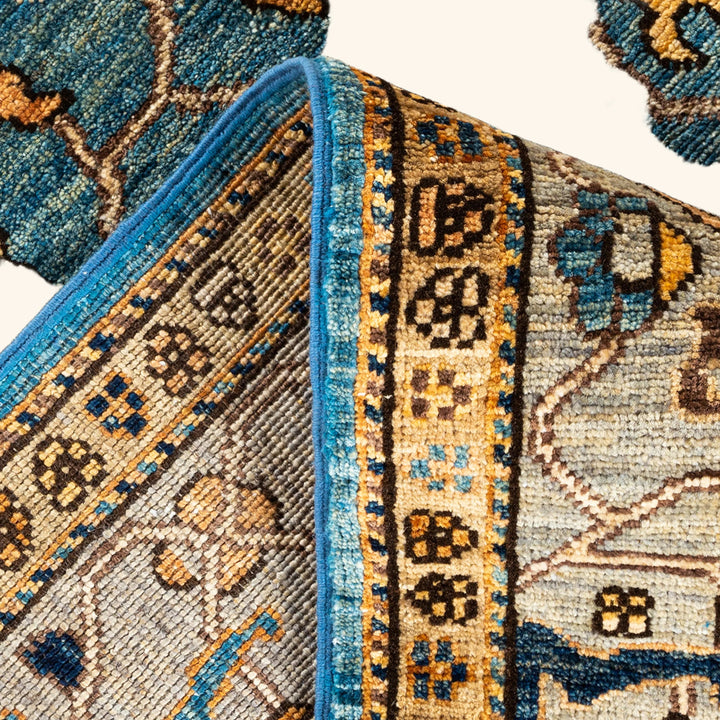 Traditional Serapi Wool Rug - 6' 2" x 8' 10"