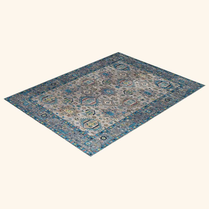 Traditional Serapi Wool Rug - 9' 1" x 11' 9"