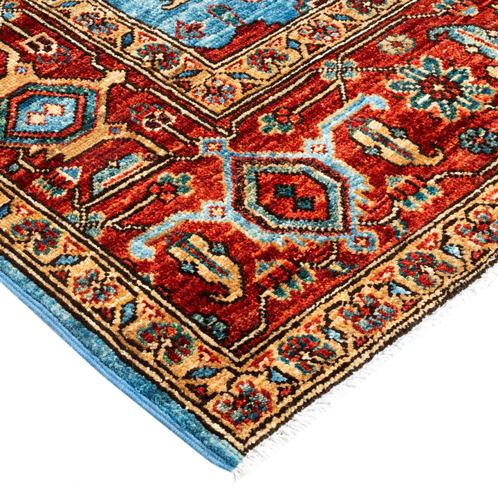 Traditional Serapi Wool Rug - 6' 2" x 9' 0"