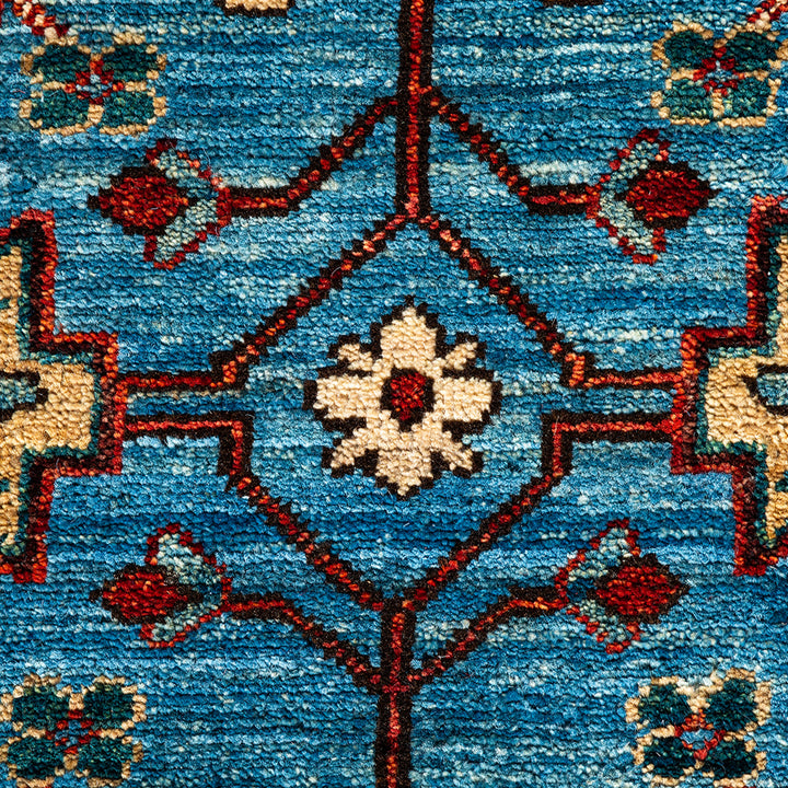 Traditional Serapi Wool Rug - 6' 2" x 9' 0"