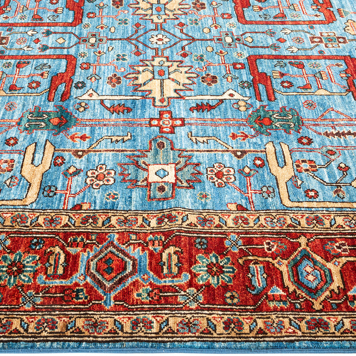 Traditional Serapi Wool Rug - 6' 2" x 9' 0"