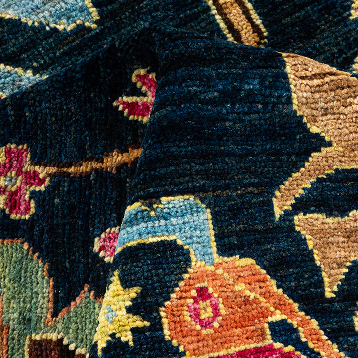 Traditional Serapi Wool Rug - 6' 6" x 9' 6"