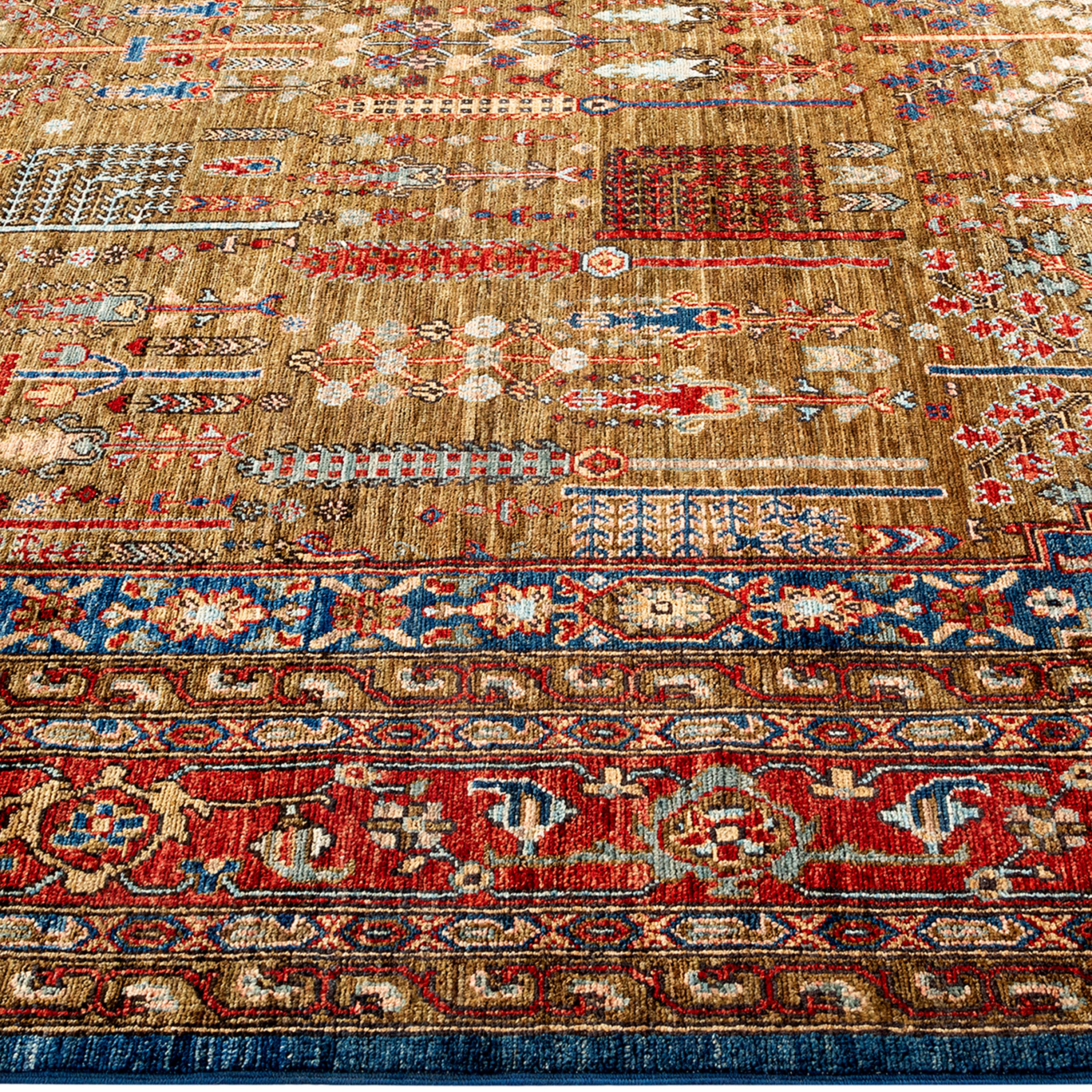 Traditional Serapi Wool Rug - 7' 10" x 10' 10"