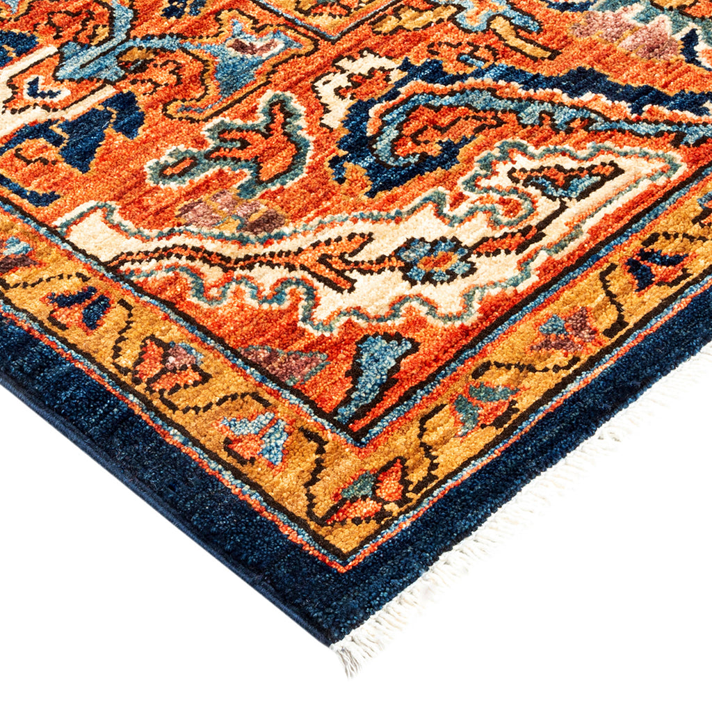 Traditional Serapi Wool Rug - 6' 0" x 9' 9"