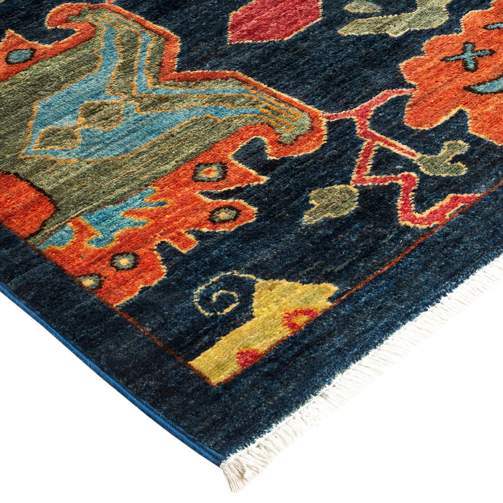 Traditional Serapi Wool Rug - 8' 10" x 11' 8"