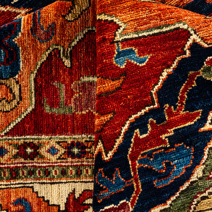 Traditional Serapi Wool Rug - 8' 10" x 12' 1"