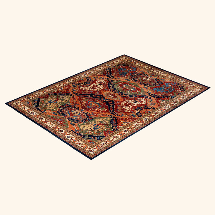Traditional Serapi Wool Rug - 8' 10" x 12' 1"