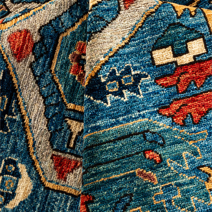 Traditional Serapi Wool Rug - 8' 1" x 9' 10"