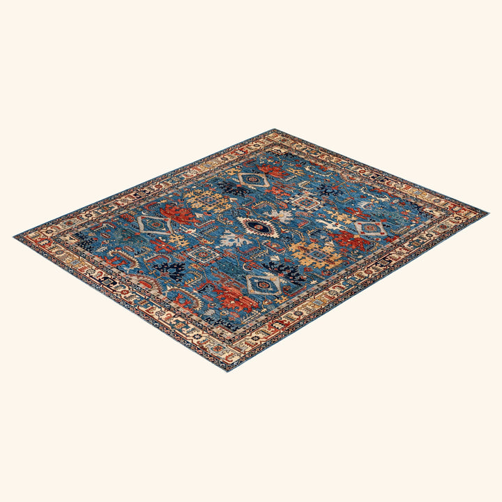 Traditional Serapi Wool Rug - 8' 1" x 9' 10"