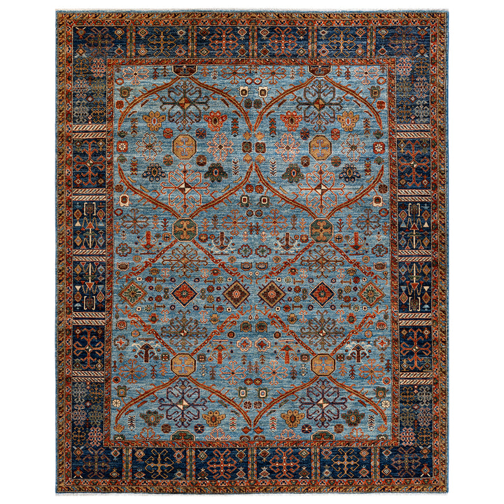 Traditional Serapi Wool Rug - 8' 1" x 9' 10"