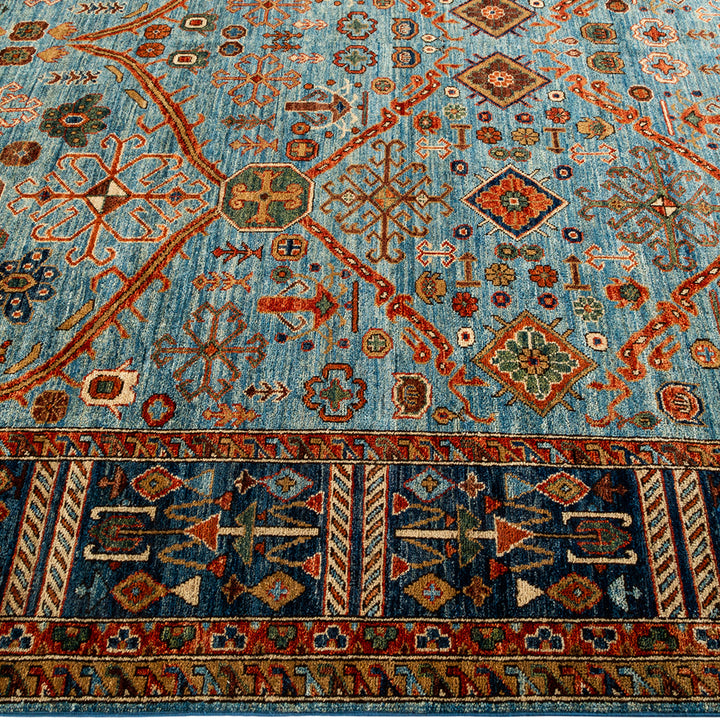 Traditional Serapi Wool Rug - 8' 1" x 9' 10"