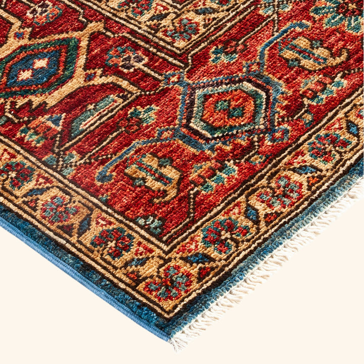 Traditional Serapi Wool Rug - 6' 1" x 8' 8"