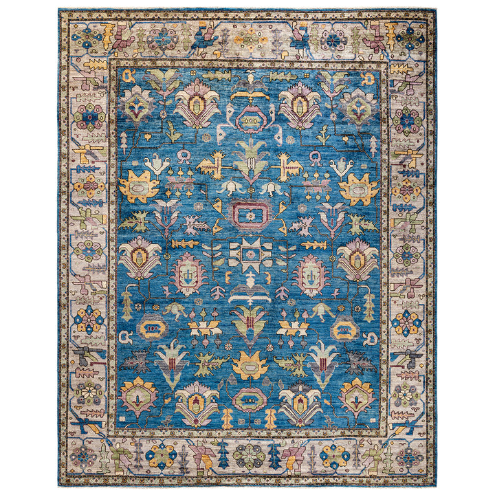 Traditional Serapi Wool Rug - 8' 5" x 10' 7"