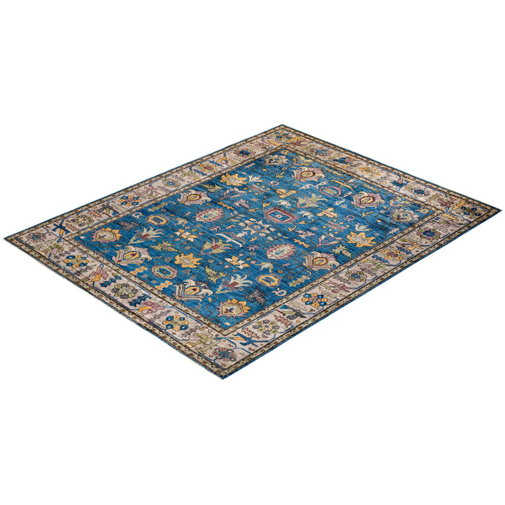 Traditional Serapi Wool Rug - 8' 5" x 10' 7"